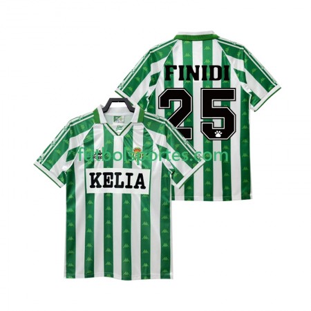 Camiseta Real Betis FINIDI 25 1995 Retro Primera Equipación 1996